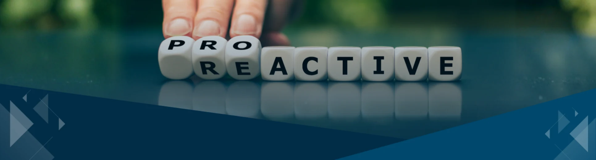 Transition from reactive to proactive financial planning strategy